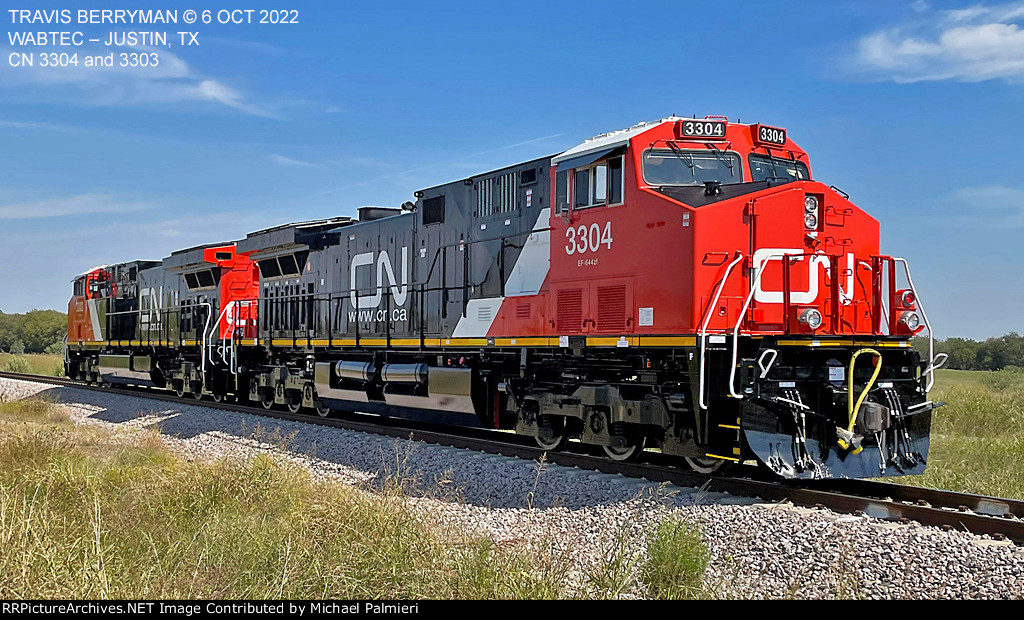 CN 3304 and 3303